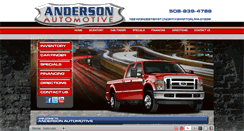 Desktop Screenshot of andersonautoandcycle.net